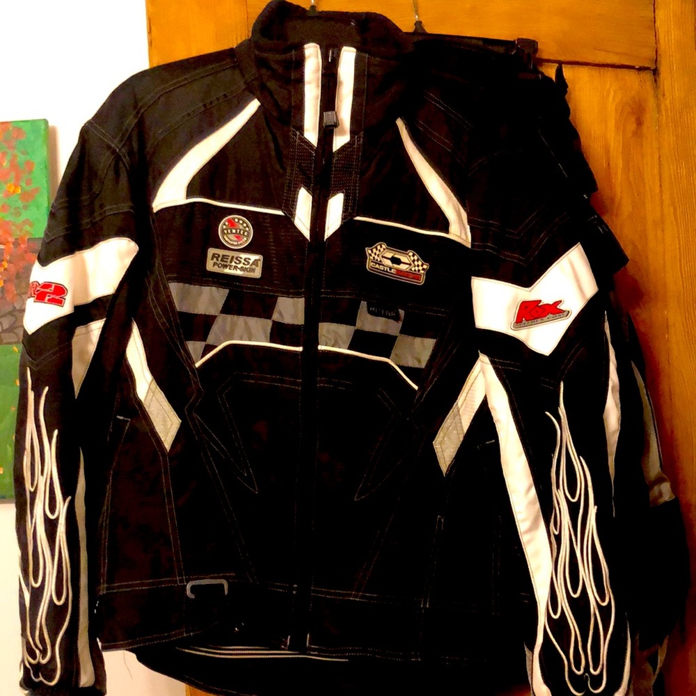 Castle racing snowmobile jacket